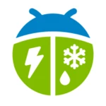 Logo of WeatherBug android Application 